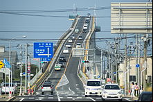 japan in Bridge ohashi eshima